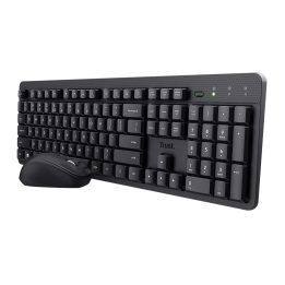Trust Ody II tastiera mouse incluso universale RF wireless QWERTY US inglese nero