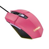 Trust mouse cablato gaming Felox GXT109P rosa