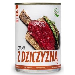 TUF TUF Cibo di cervo - Cibo umido per cani - 800 g