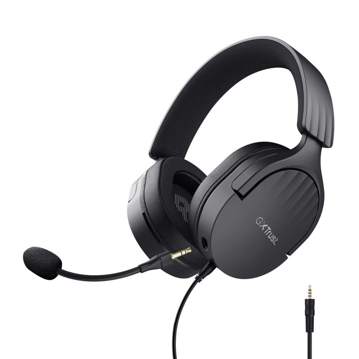 Trust GXT 489 FAYZO cuffie con filo archetto gaming nero