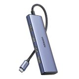 Ugreen 20956A Hub interfaccia USB Type-C 5000 Mbit/s argento