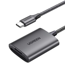Ugreen SD/TF Lettore di schede Ugreen CM401 USB C 5Gb/s - Grigio