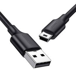 Ugreen USB cavo - mini USB 480 Mbps 3 m US132 (nero)