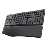 Trust Keyra Tastiera wireless ergonomica multidispositivo