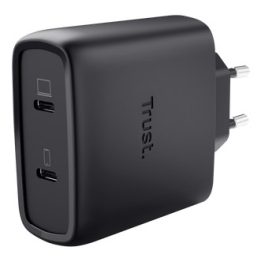 Trust Maxo 65W Caricabatteria 2 porte USB-C GaN