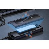 Ugreen 15512 contenitore per unità di archiviazione SSD nero grigio M.2