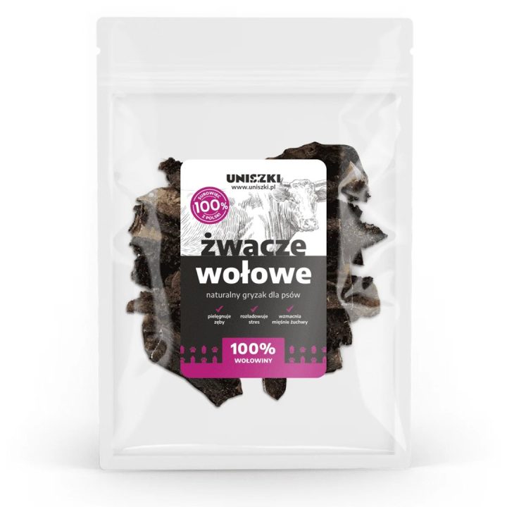 UNISZKI Trippa di manzo - snack per cani - 500g