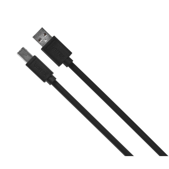 Cavo UNITEK Y-C421GBK USB 5 m USB 2.0 USB A USB B nero