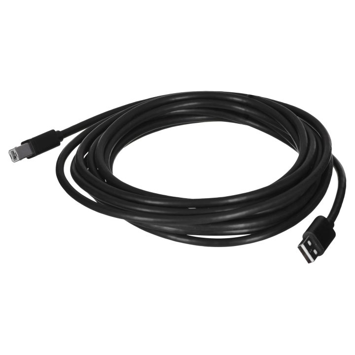 Cavo UNITEK Y-C421GBK USB 5 m USB 2.0 USB A USB B nero