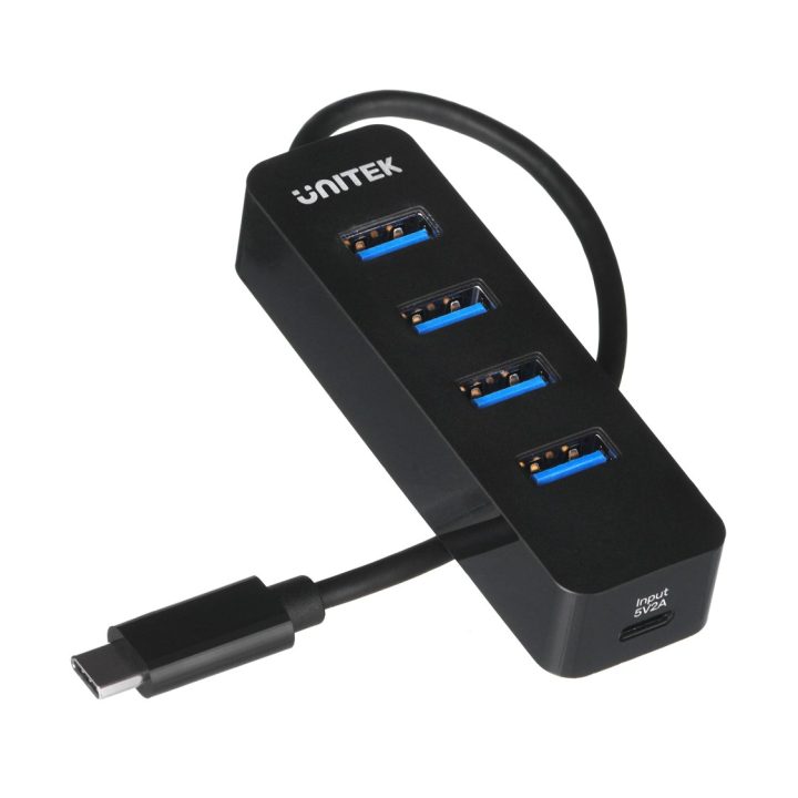 UNITEK HUB USB-C 4XUSB-A 3.1 ACTIVE 10 WATT H1117B