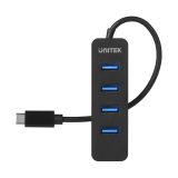 UNITEK HUB USB-C 4XUSB-A 3.1 ACTIVE 10 WATT H1117B
