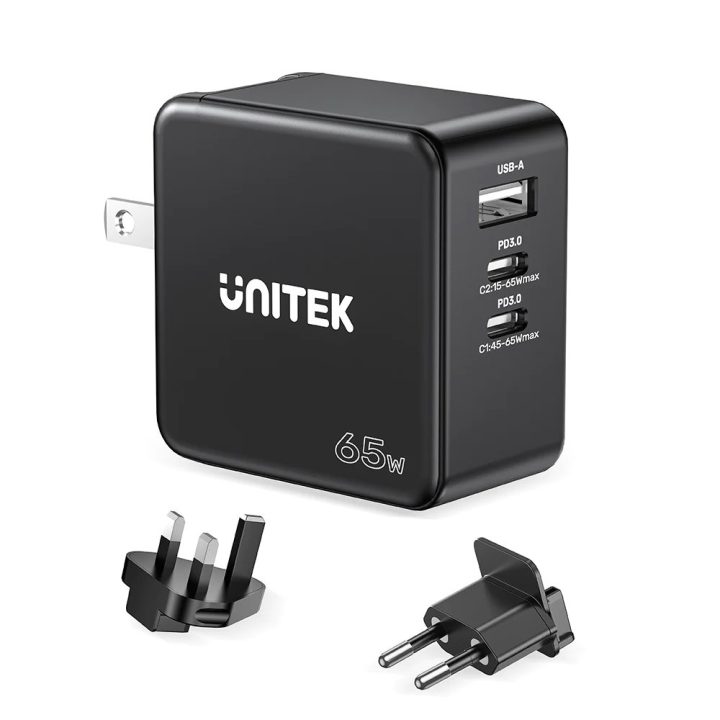 UNITEK P1117B caricabatterie per dispositivi mobili nero