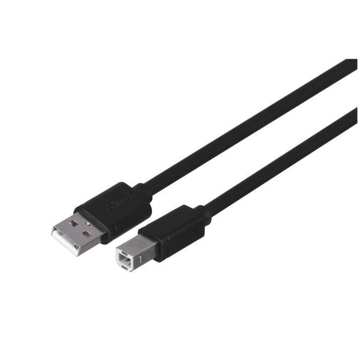 UNITEK Y-C420GBK USB cavo USB 2.0 3 m USB A USB B nero