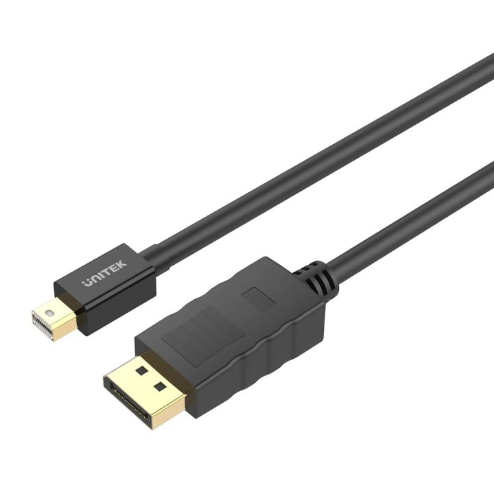 UNITEK Y-C611BK DisplayPort cavo 2 m Mini DisplayPort nero