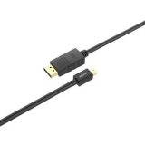 UNITEK Y-C611BK DisplayPort cavo 2 m Mini DisplayPort nero