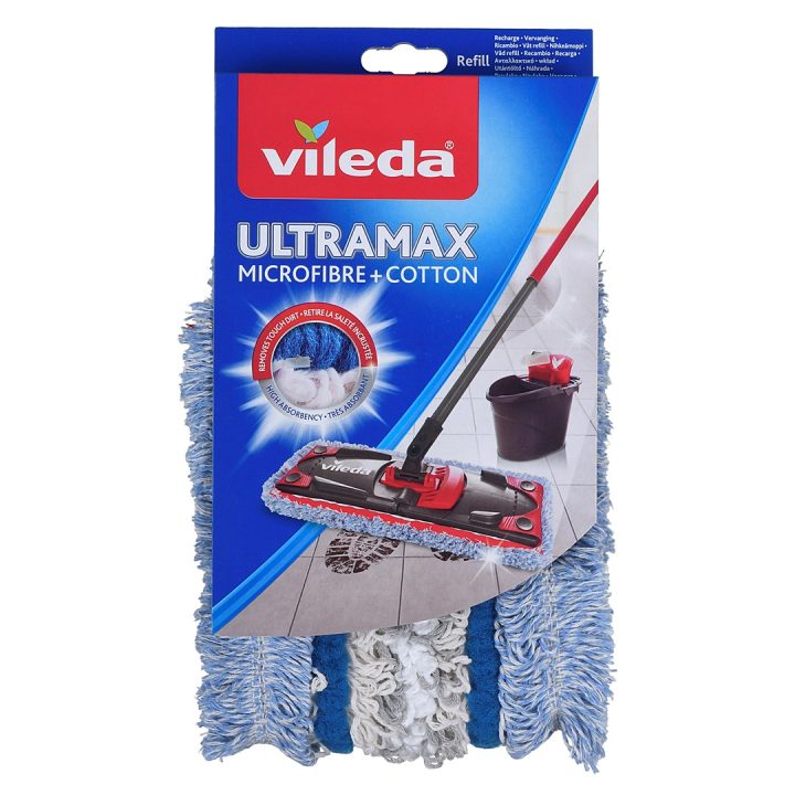 Ricambio mocio Vileda UltraMax micro e cotone