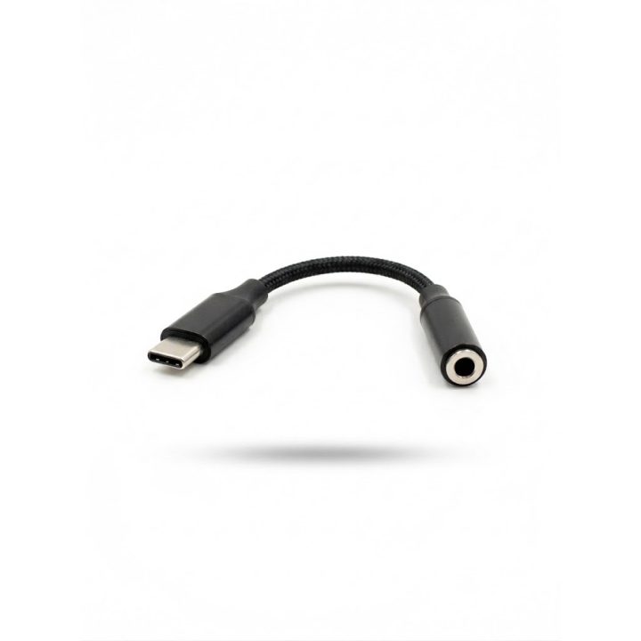 Vakoss TC-5681 Adattatore cuffie (USB-C to 3.5mm Mini-Jack) – nero