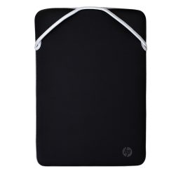 HP Reversible Protective 14.1-inch Silver Laptop Sleeve 14.1 Sleeve case Black