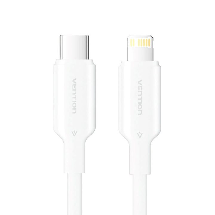 Cavo USB-C to Lightning 3A 480Mbps 1m bianco