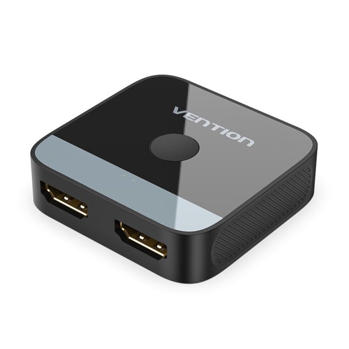 Vention Commutatore bidirezionale 2 porte HDMI Bi-Direction 4K nero tipo ABS