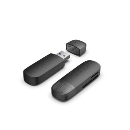 Vention 2-in-1 USB 3.0 A lettore di schede Reader(SD+TF) nero doppia lettera unità