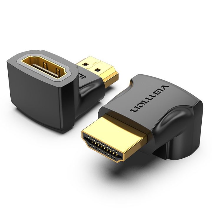 Vention HDMI 90 Adattatore maschio a femmina 90 gradi nero