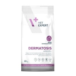 VETEXPERT Veterinary Diet Dermatosis Dog Agnello & Krill - cibo secco per cani - 12 kg