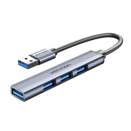 Vention USB 3.0 a hub mini USB 3.0/USB 2.0*3 0.15M grigio tipo metallo
