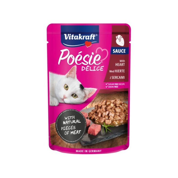VITAKRAFT POESIE DELICE cuori - cibo umido per gatti - 85 g