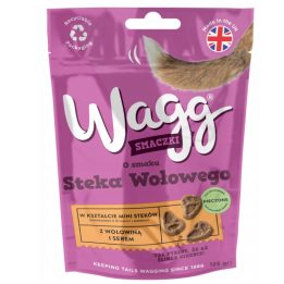 WAGG Snack manzo bistecca - bocconcini per cani - 125g
