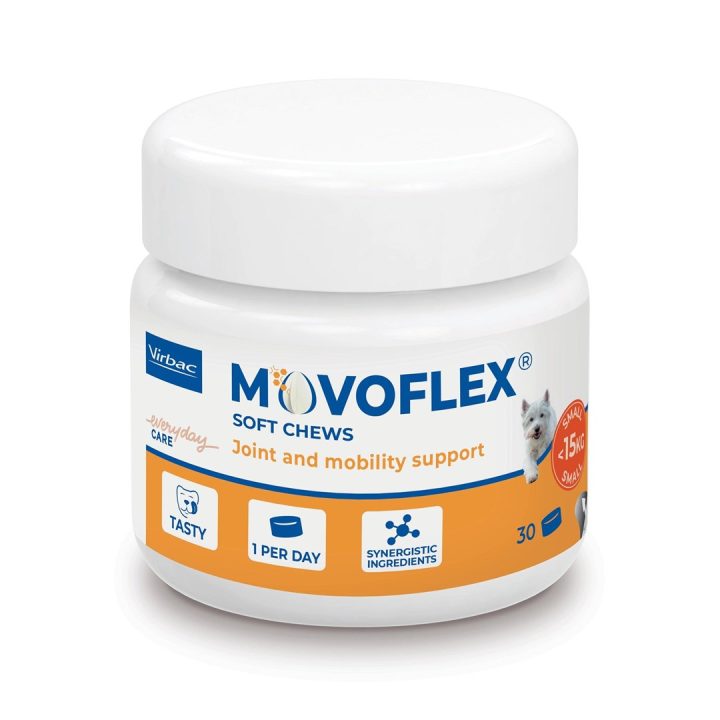 VIRBAC Movoflex S Joints - integratori per cani - 30 pz