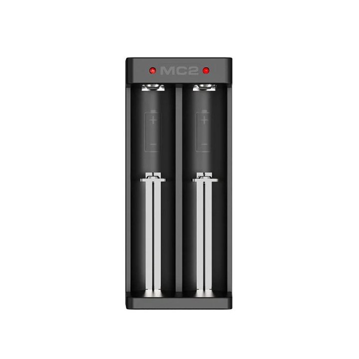 Caricabatterie Li-ion 18650 USB-C - 2 slot