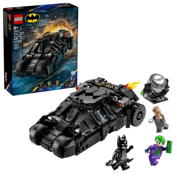 LEGO BATMAN 76303 Batman Tumbler contro Due Volti e Joker