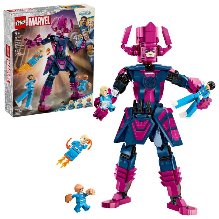 LEGO MARVEL 76316 Fantastici Quattro contro Galactus Construction Figure