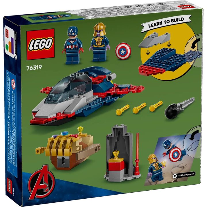 LEGO MARVEL 76319 Capitan America contro Thanos