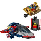 LEGO MARVEL 76319 Capitan America contro Thanos