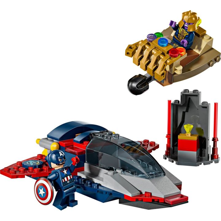 LEGO MARVEL 76319 Capitan America contro Thanos