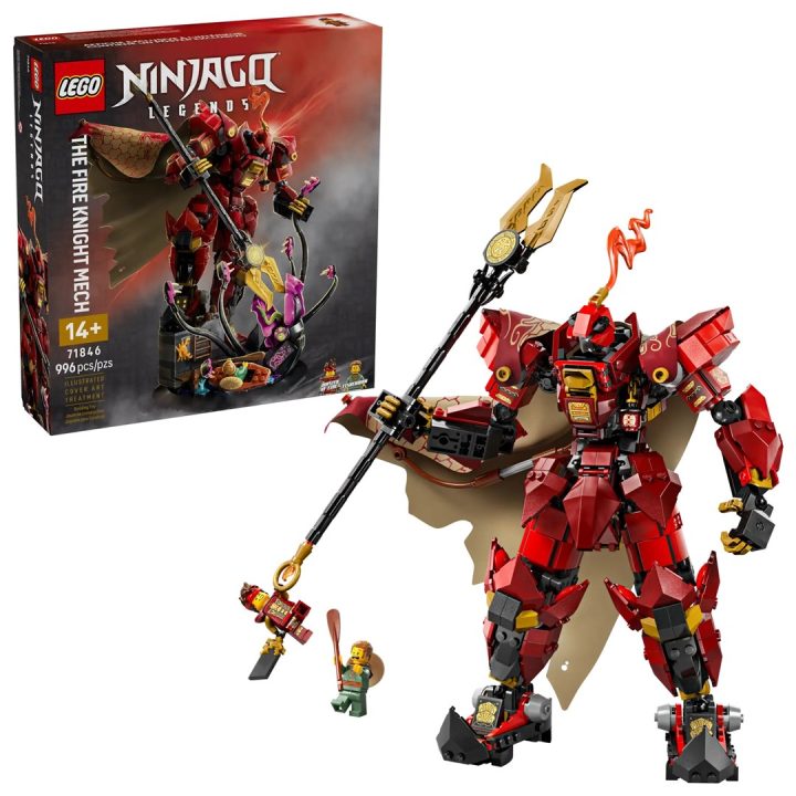 LEGO NINJAGO 71846 Il Mech del Cavaliere del Fuoco