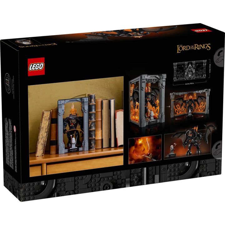 LEGO ICONS 10367 Il Signore degli Anelli: Balrog Book Nook