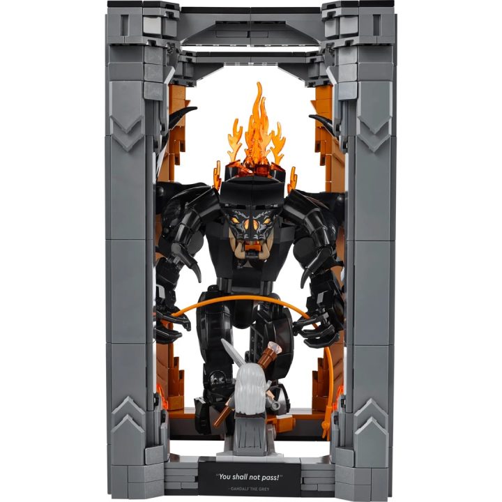 LEGO ICONS 10367 Il Signore degli Anelli: Balrog Book Nook