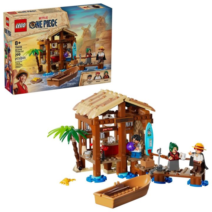 LEGO ONE PIECE 75636 Capanna del Villaggio del Mulino