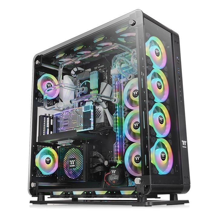 Thermaltake Core P8 TG Full Tower nero