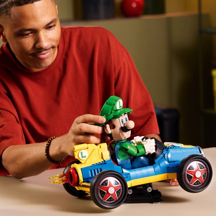 LEGO SUPER MARIO 72050 Mario Kart - Luigi e Mach 8