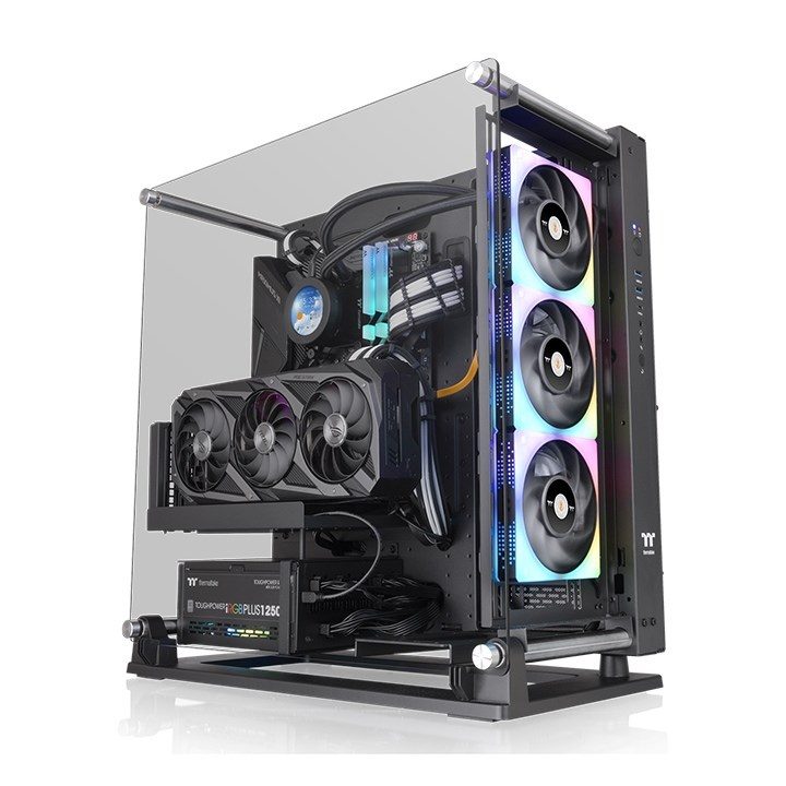 Thermaltake Core P3 TG Pro Midi Tower nero
