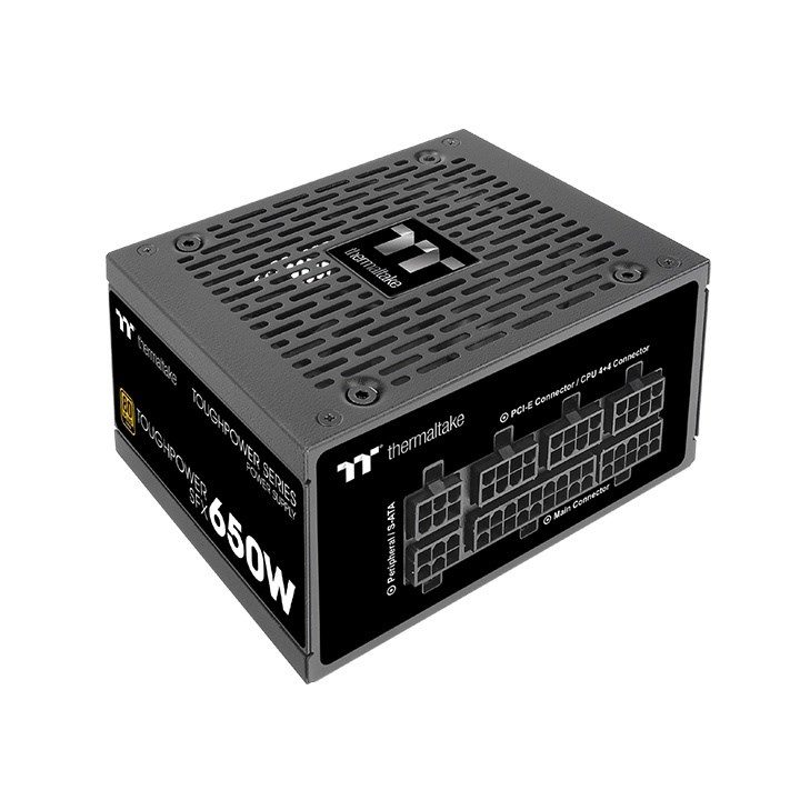 Thermaltake Toughpower SFX 650W Alimentatore Gold 20+4 pin ATX nero