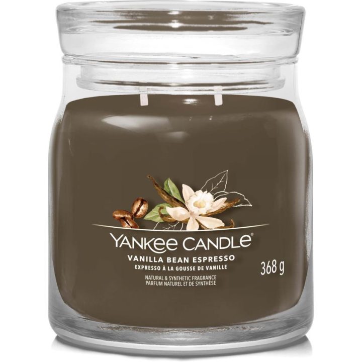 Candela profumata YANKEE CANDLE VANILLA BEAN ESPRESSO 368 g media