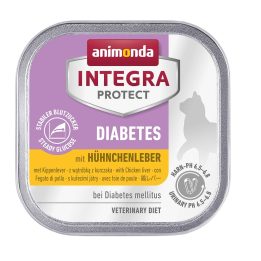 ANIMONDA Integra Protect Diabetes Fegato di pollame - cibo umido per gatti - 100g