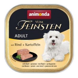 ANIMONDA Vom Feinsten Adult Manzo e patate - cibo umido per cani - 150g