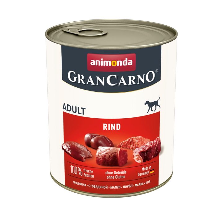 ANIMONDA GranCarno Adult Manzo - cibo umido per cani - 400g
