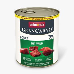 ANIMONDA GranCarno Adult selvaggina - cibo umido per cani - 400g